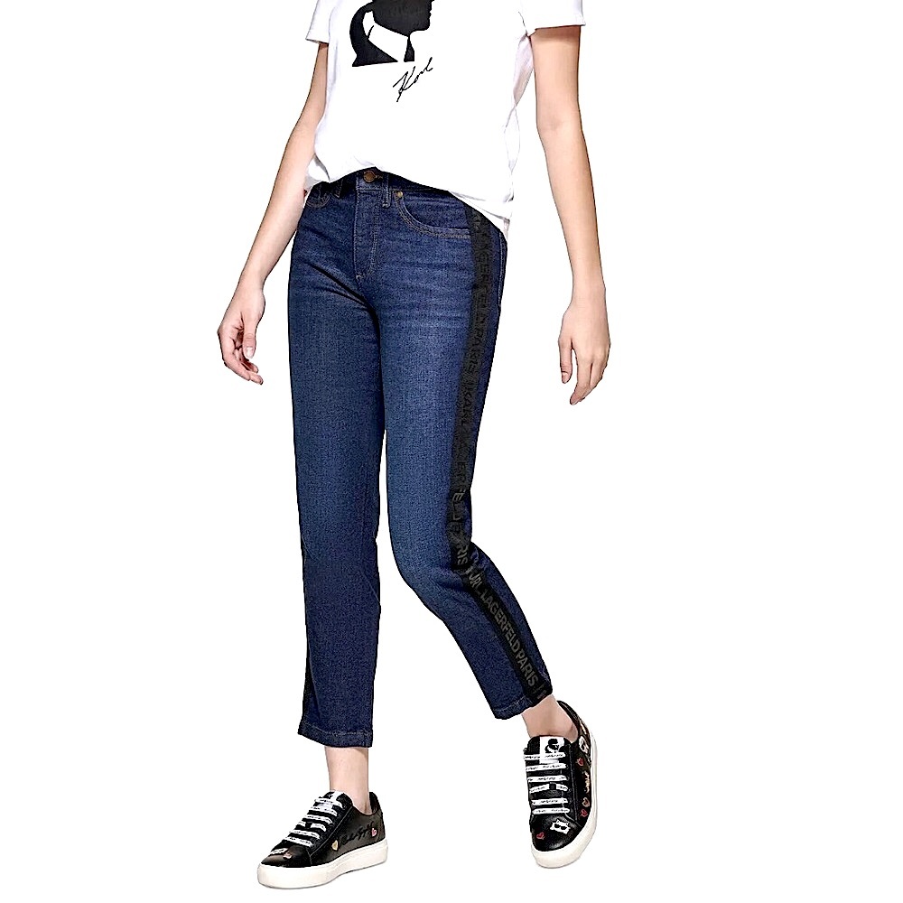 Karl Lagerfeld Paris Logo Taping Jeans